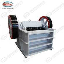 stone jaw crusher with high manganese jaw plate for granite