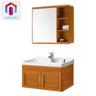 Aluminum bathroom vanity/washroom vanity cabinet/cheap classic hotel used furniture for sale
