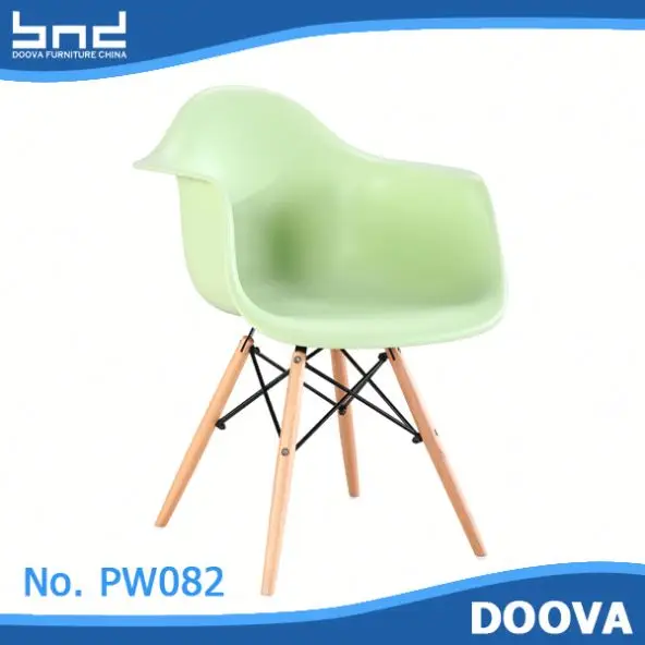 Green color wooden dining room chair parts
