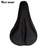 WEST BIKING Bike Saddle Cover Cycling Cushion Soft Breathable Comfortable Sponge Foam MTB Bicycle Seat Cover