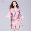/product-detail/silk-satin-wedding-bride-bridesmaid-robe-floral-bathrobe-short-kimono-robe-night-robe-gown-for-women-62187451367.html