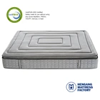 12 Inch Comfortable best high quality and sleepwell gel infused memory foam pocket spring mattress