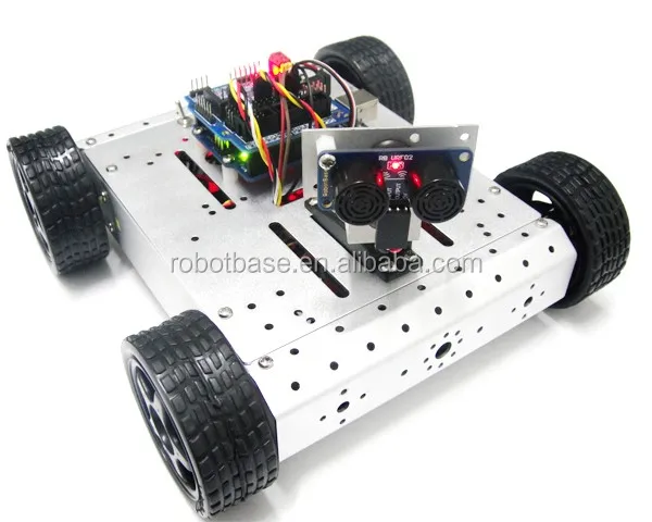 RB-13K056-4WD Detection and Avoidance Robot Kit(5)