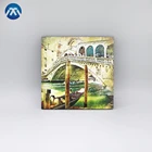 Most Beautiful Wall Oil Painting Bridge Landscape Oil Painting