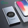 2018 QI wireless charger power bank dual Input output 12000mah large capacity