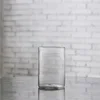 hotsale clear tall slim flower glass vases cylinder for candles wedding centerpiece