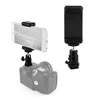 Manufacturer 1/4" Phone Clip Holder Hot Shoe Adapter Mount set For action camera