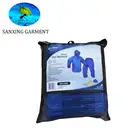 high strength recycled raincoat poncho pvc