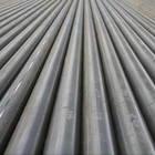 Low Price ASTM A53 Standard Black Color Big and Small Size ERW Welded Carbon Steel Pipe
