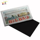 China supplier Strong and Permanent Aluminium Foil Fridge Magnet new arrival 3d silver fridge magnet