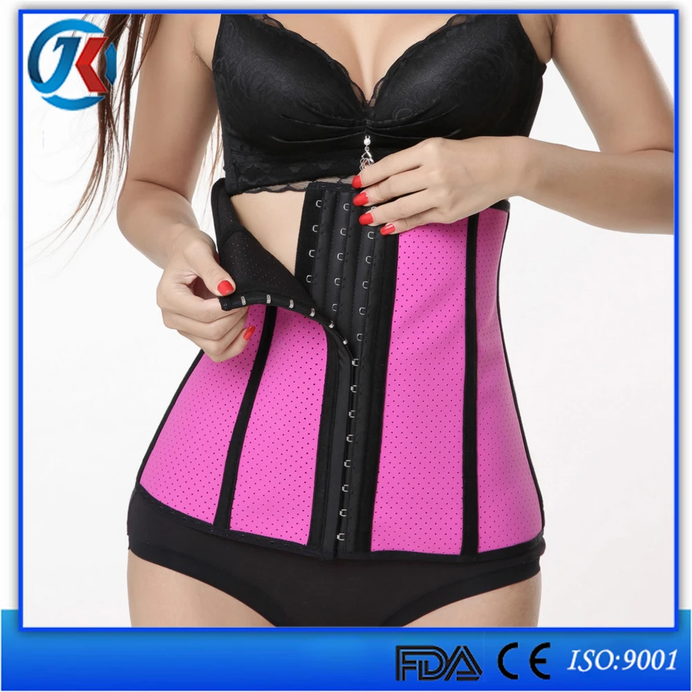 Sexy corset nylon fitness slimming waist trainers for women in ali