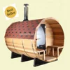 Barrel Shaped Sauna Plans