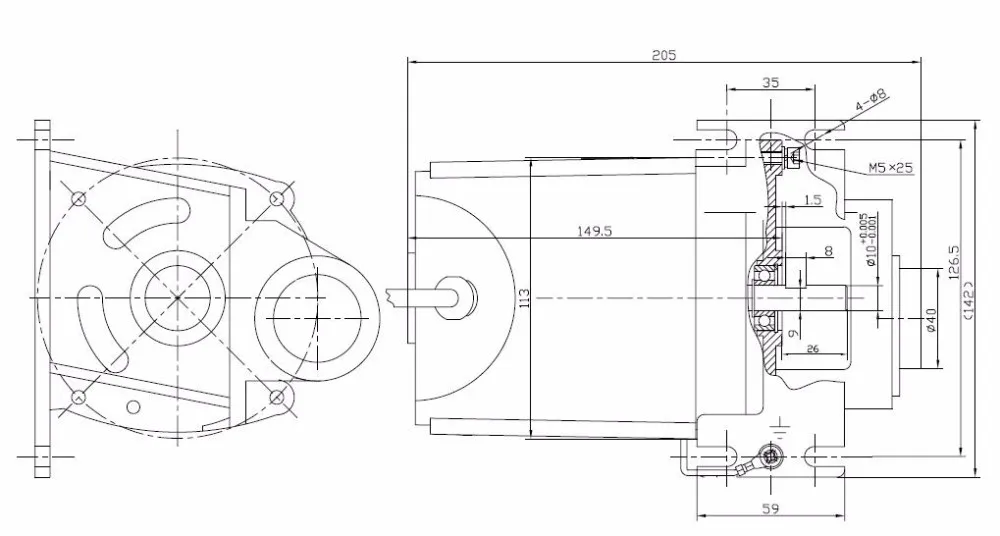 モータ用木工マシン:電動のこぎりモータHC15230アルミニウム巻1500ワット仕入れ・メーカー・工場