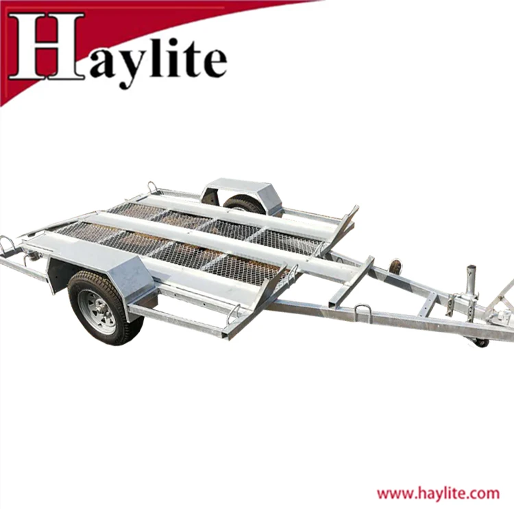 Galvanized steel OEM light duty ATV motorbike quad bike carrier trailer .jpg