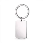 Custom LOGO Promotion gift Metal Stainless Steel Keychain