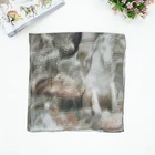 100% Silk Custom Cashmere Scarf Digital Printing Services