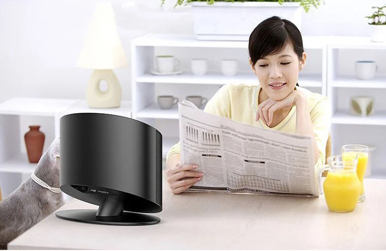 new products Multi-function subwoofer speaker portable power bank 4000mah with alarm clock - ANKUX.COM