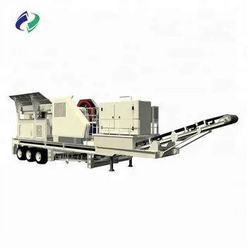 Portable Tracked Mobile Crusher Plant for Rock