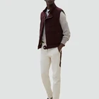 FW2020 Hot sale custom men's puffy down vest for winter outwear