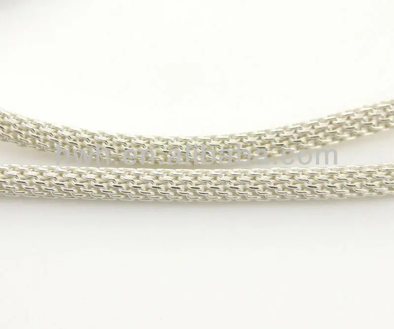 Round Mesh Chain Sterling Silver 925 Semifinished Chain In Roll Buy