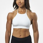 Custom Big Muscle Women Blank Yoga Sport Bra Top
