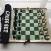 2019 wholesale international travelling chess set in bag