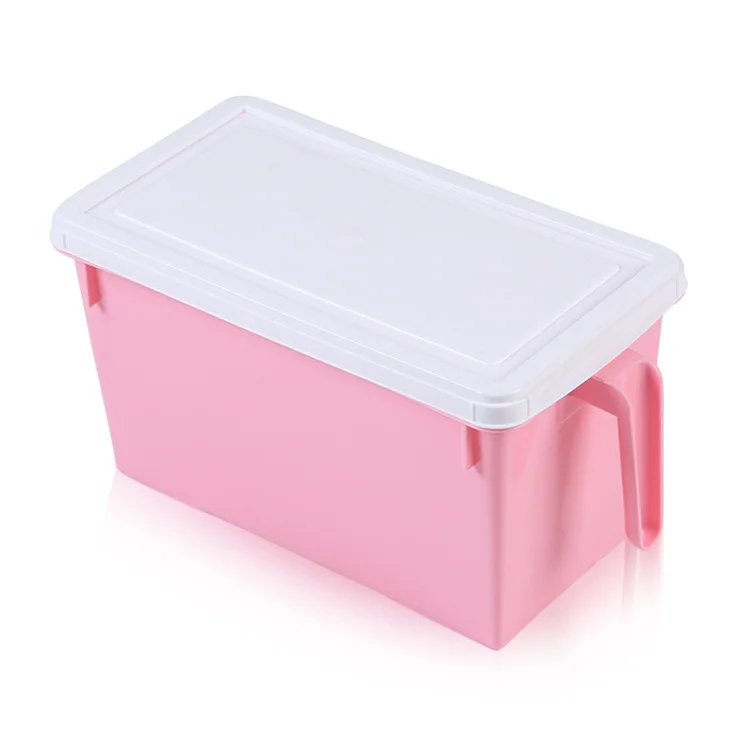 Factory Direct Colorful Home Storage Bin Plastic Kitchen Storage System Bin