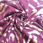 Customized Hot Design Knitted 100% Cotton P/D With Foil Fabric