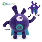 Making monster skin plush toy animated soft toy stuffed animal
