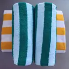 Terry Jacquard 100% Cotton Yarn Dyed Terry Jacquard Bath Towel Beach Towel