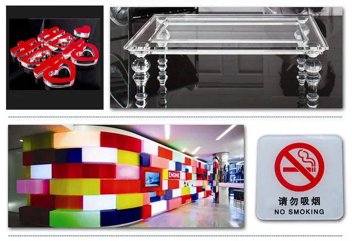 Top quality Standard Size 4'x8' Widely acrylic design wall