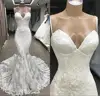 ZH1402X Summer Wear Beach Lace Wedding Dresses Simple Spaghetti Straps Mermaid Bridal Dress Sexy Simple Wedding Gowns Bohemian