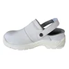 Microfiber leather composite toe safety chef shoes