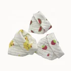 Hot sell Cotton Multi functional Baby Bandana Bibs eco baby bibs
