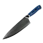 new arrival 8 inch ladder pattern custom japanese quality brand vg10 damascus chef knife