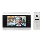 7 inch Color Touch key Video DoorPhone 4 Wire Villa doorbell camera smart home assistant video door phone