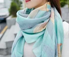 Korean Style New Fashion Stole Shawl Scarf Viscose Scarf Rayon Shawl