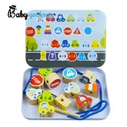 2019 New fashion educational wooden toy beads and thread for toddlers Z11115E