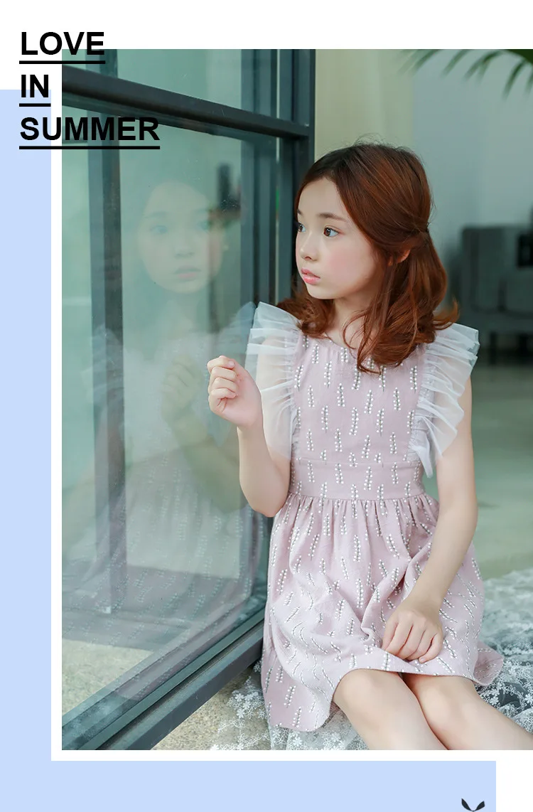 pink summer 2018 new party dresses for girls print sleeveless big girls princess dress clothes kids sundress teenagers clothing 5 6 7 8 9 10 11 12 13 14 15 years teenage girls cotton dresses for girls (18)