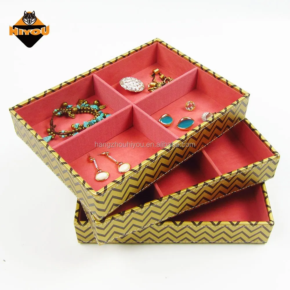 boxes  (201274279) item luxury leather jewelry gift boxes / tray