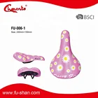 CHAUNTS Lovely Girly Design Kids PU Foam Bicycle Cushion Saddle Seat for Road MTB Road Mountain Bike