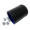 YH Poker Felt Lined Professional Dice Cup with 5 Dice