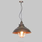 Pendant-Light American Creative iron Mesh cages metal pendant lights vintage hang lamp lighting product