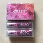 AWT 18650 3300mah 40a 3.7v rechargeable vape battery for totem mod clone steampunk vaping mod e cigarette box mod