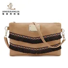 Hot sell ethnic style cross body clutch bag with tassel for women