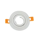 Round Lamp Led Led Led Spot Light Easy Replacement Tiltable White Round Lamp Holder And LED Spot Light Housing