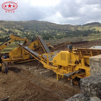 Hot Sale Low Price Mobile Crusher for Rock Tire tyre mobile crushing station Mine Quarry Crusher