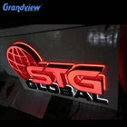 Building external advertising led letter sign custom wall logo