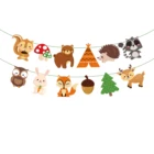 Baby Shower Party Woodland Baby Shower Decorations Forest Animal Design Woodland Party Theme
