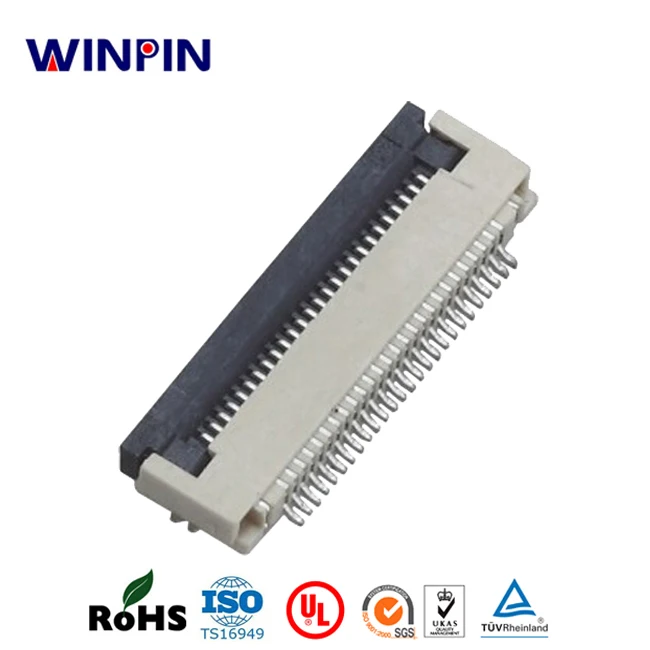 40 pin 0.5mm pitch fpc connector